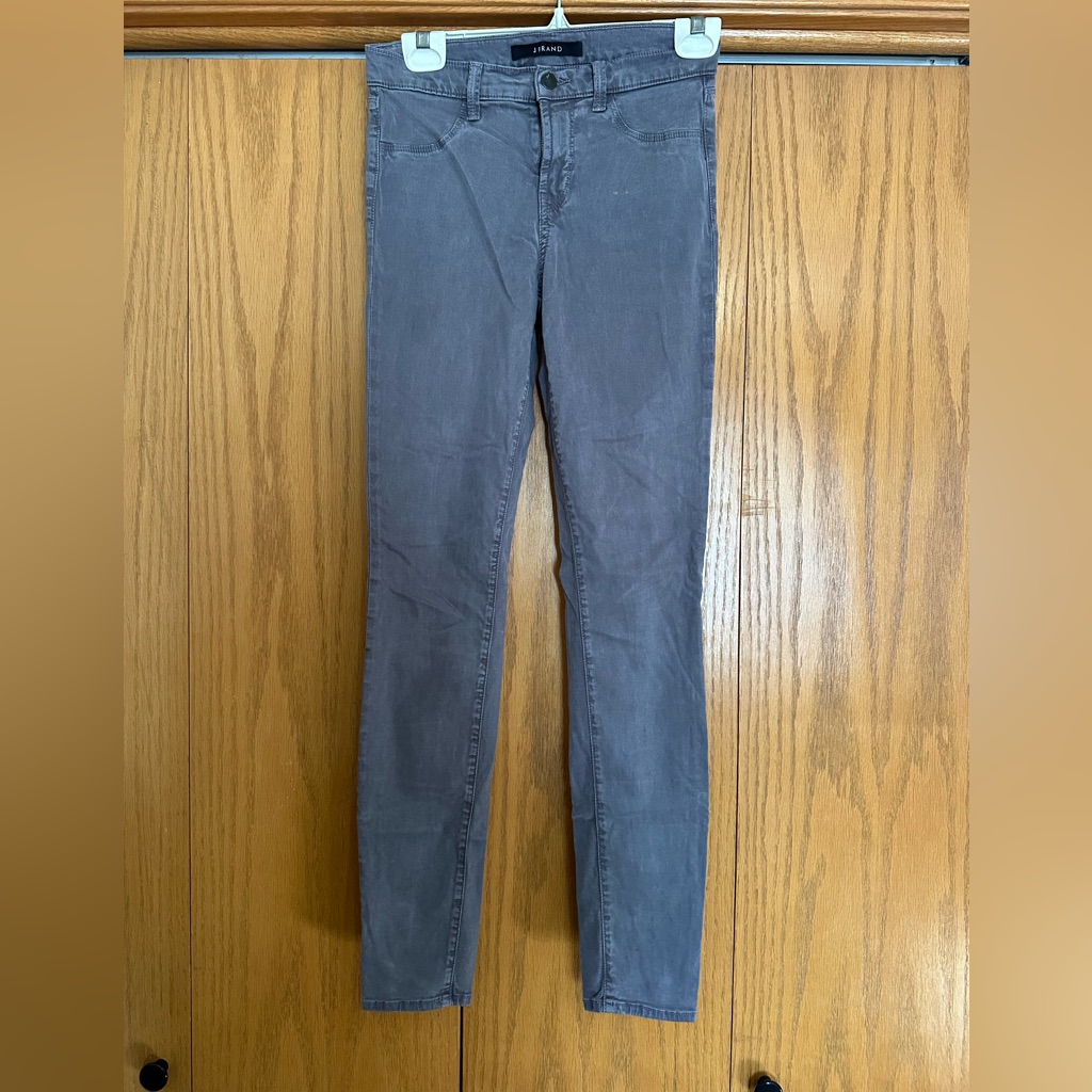 J Brand Super Skinny Jeans Size 26 In Storm Grey